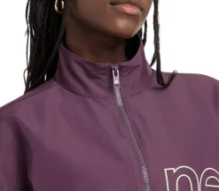 Color Blocked Graphic Woven Jacket