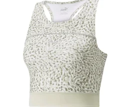 Run High Shine Crop Tank